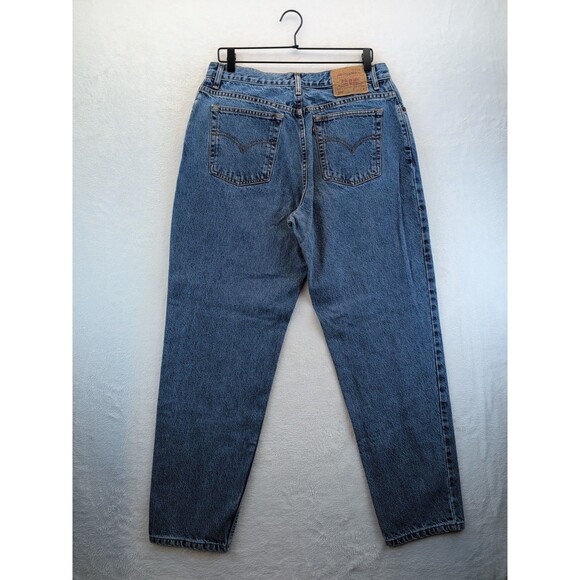 VTG Levi's 550 Relaxed Fit Tapered Leg Jeans Paper Tag Women's Size 16M - Picture 10 of 13